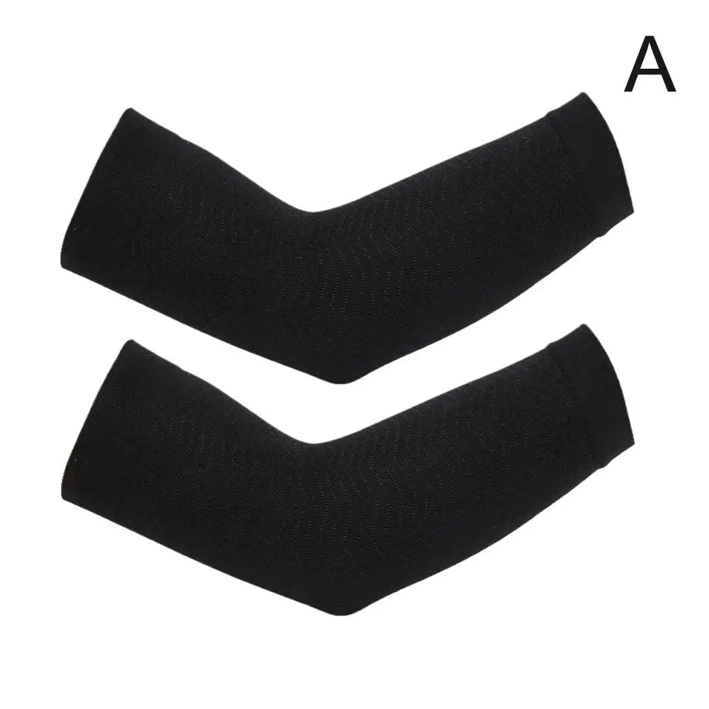 2pcs Arm Sleeve Weight Loss Calories Off Slim Slimming Arm Shaper Massager Sleeve Wrap Weight Loss Fat Burning Running Arm Cover
