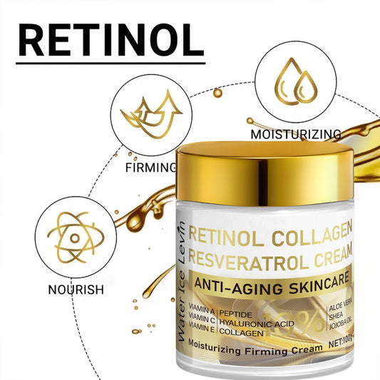 Vitamin a Collagen Cream, Facial Collagen Cream, Firming, Day and Night Moisturizing, Suitable for Both Men and Women