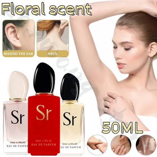 50ml women's perfume lasting fragrance natural fresh sweet floral fragrance enhances personal charm body deodorant