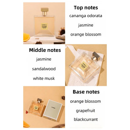 50/100ml Gabelil Women Perfume Refreshing Ladies Luxury Scent Modern Woody Fragrance Elegant Alluring Eau de Parfum for Women