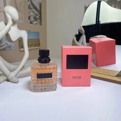 100ML Charming Sexy Lady Perfume Body Spray Men Women's High-Quality Long Lasting Fragrance Born in Roma Classic Perfumes