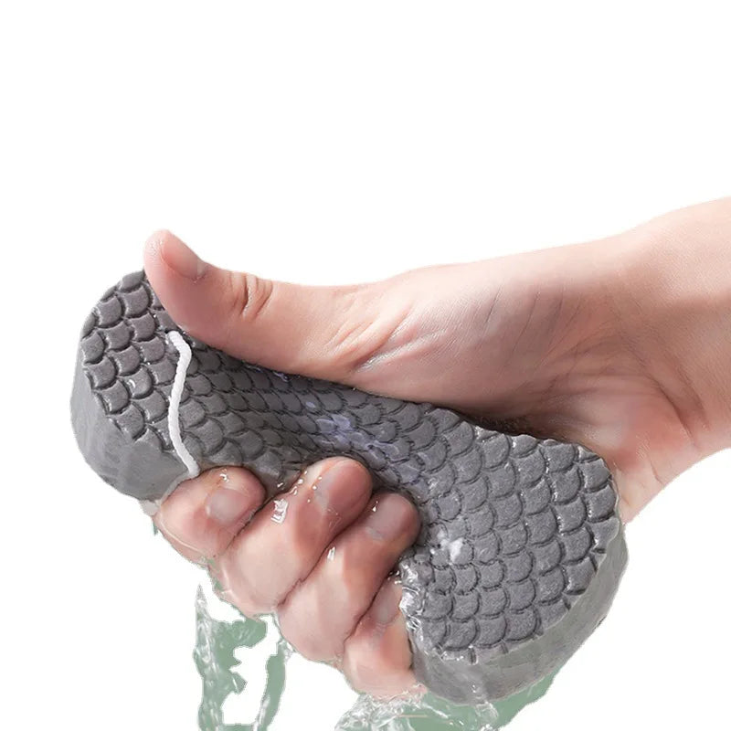 3D Sponge Exfoliating Bath Scrubbing Sponges Soft Sponge Body Scrubber Shower Brush Body Dead Skin Remover Bathing Tools