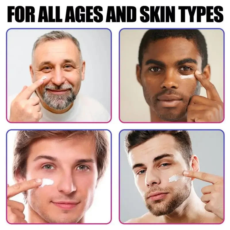 Collagen Face Cream For Men Anti Aging Facial Lifting Firming Moisturizing Nourishing Hyaluronic Acid Whitening Cream Skin Care