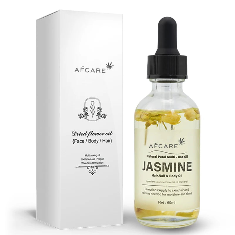 AFCARE Natural Plant Dried Flower Essential Oil 60ml Body Massage Care Essential Oil Diffuser Tea Tree Rosemary Lavender Lily