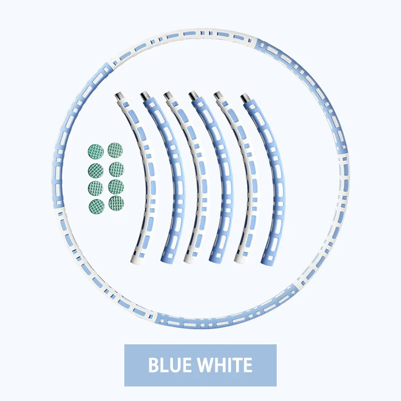 Fitness Yoga Loop Weight Loss Circle Weighted Hoop Waist Exercise Slimming Sport Hoop Massage Bodybuilding Gym Shape Thin Waist