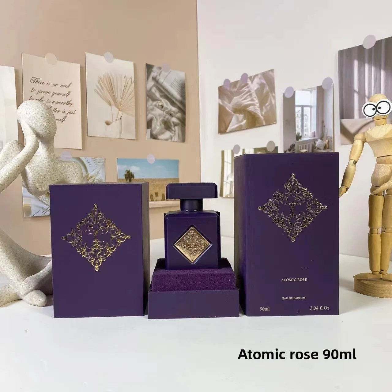 90ML Perfume Oud Vanilla Musk Rose for Elegant Rich Unisex Long Lasting Oriental Woody Scent Daily Fragrance Niche Perfumes