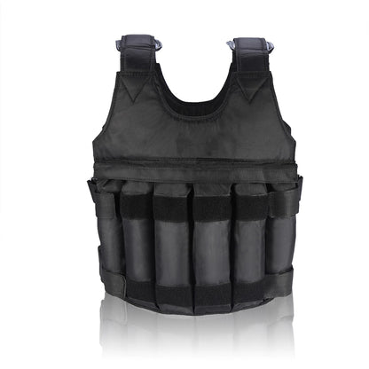 Exercise Training Fitness 50KG Maximum Loading Adjustable Workout Empty Weight Vest Empty Weight Vest Fitness Empty Weight Vest