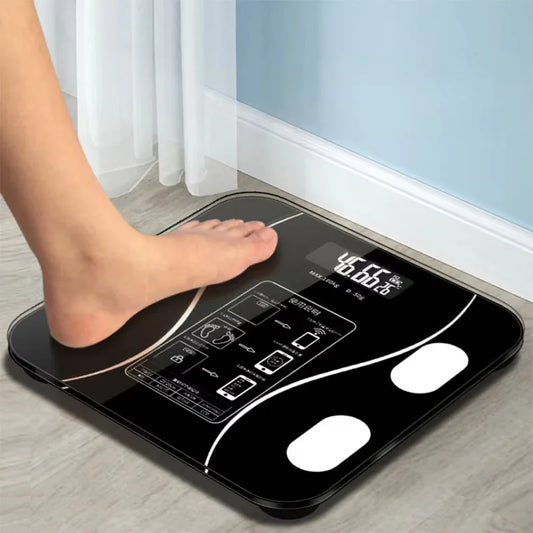 Body fat scales for weight loss, precise intelligent weighing and measuring fat electronic scales for men and women, Bluetooth