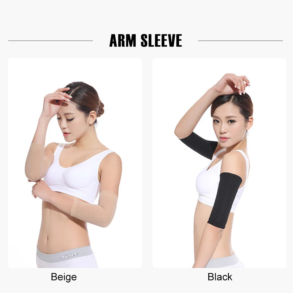Arm Slimming Shaper Wrap,Arm Compression Sleeve Women Weight Loss Upper Arm Shaper Helps Lose Arm Fat Toneup Arm Shaping Sleeves