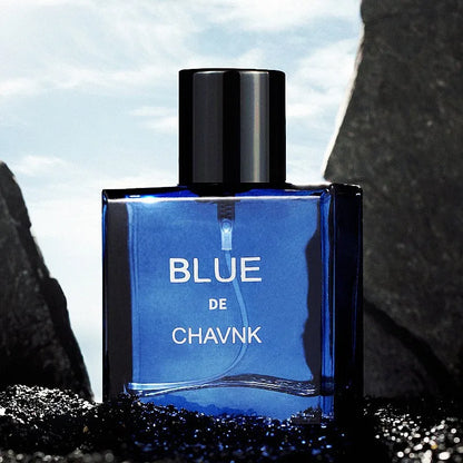 Eau De Parfum Vaporisateur Spray 50ML Blue Men's Prefume Fruity Note Man's Unique Mystery Calm and Successful Taste