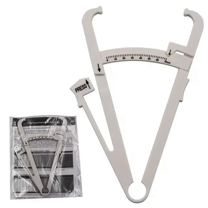 Clamp Fat Clip Body Weight Loss Tester Fat Thickness Measuring Ruler Body Fat Weight Loss Measuring Caliper Tape Measuring Tool