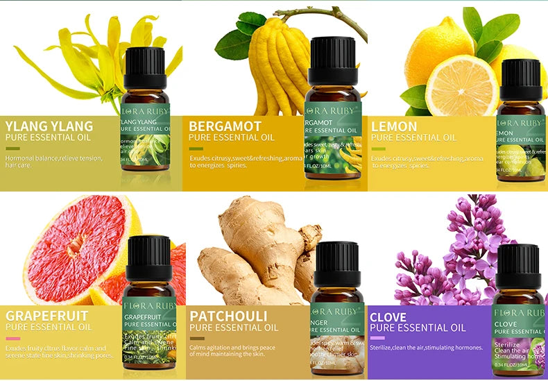 22 Bottles Essential Oils Set for Diffusers Nature Essential Oil Aromatherapy Oils Scents for Home,Humidifier,Candle Making Oil