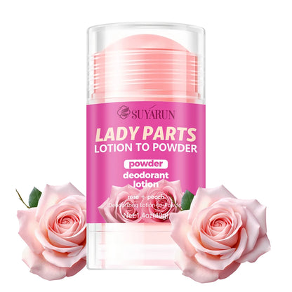 SUYARUN Ladies Deodorant Anti-Sweat Moisturizing Refreshing Long-Lasting Comfort Fragrance Body Care Product.