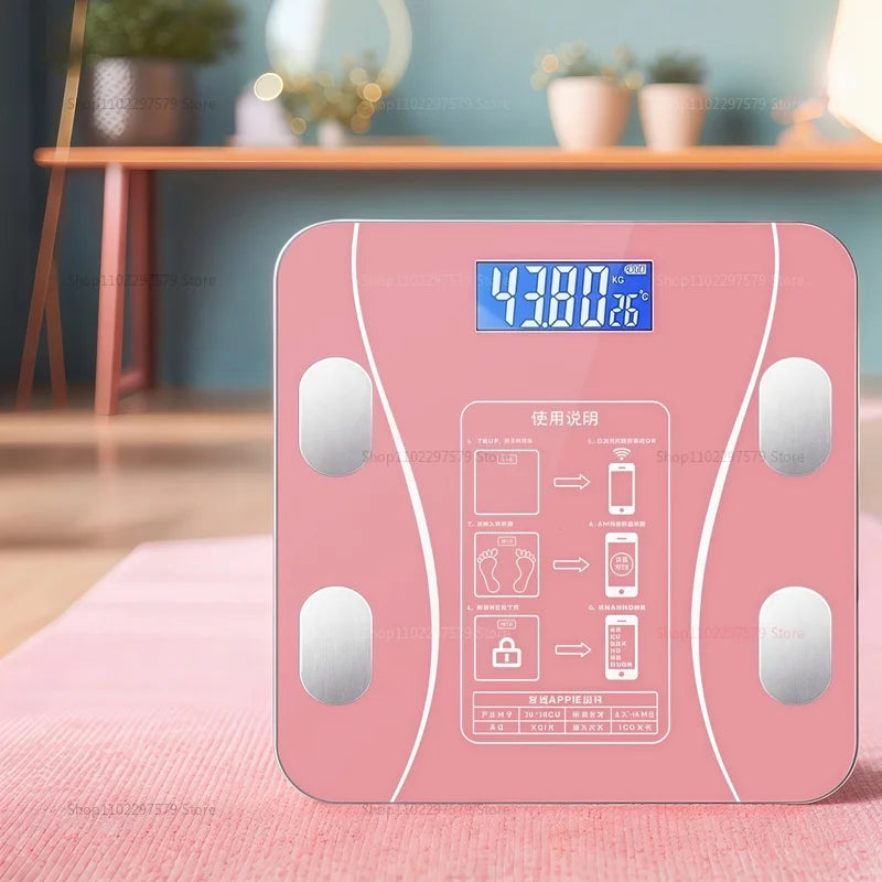 Body fat scale for weight loss special intelligent precision weight scale for girls' small electronic body fat scale