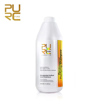 PURC Hair Purifying Shampoo Conditioner Keratin Hair Treatment Straightening Smoothing Professional Hair Care Salon Products