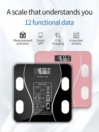Electronic scale body management fat loss dedicated smart mode Bluetooth body fat scale home weight scale ultra-accurate