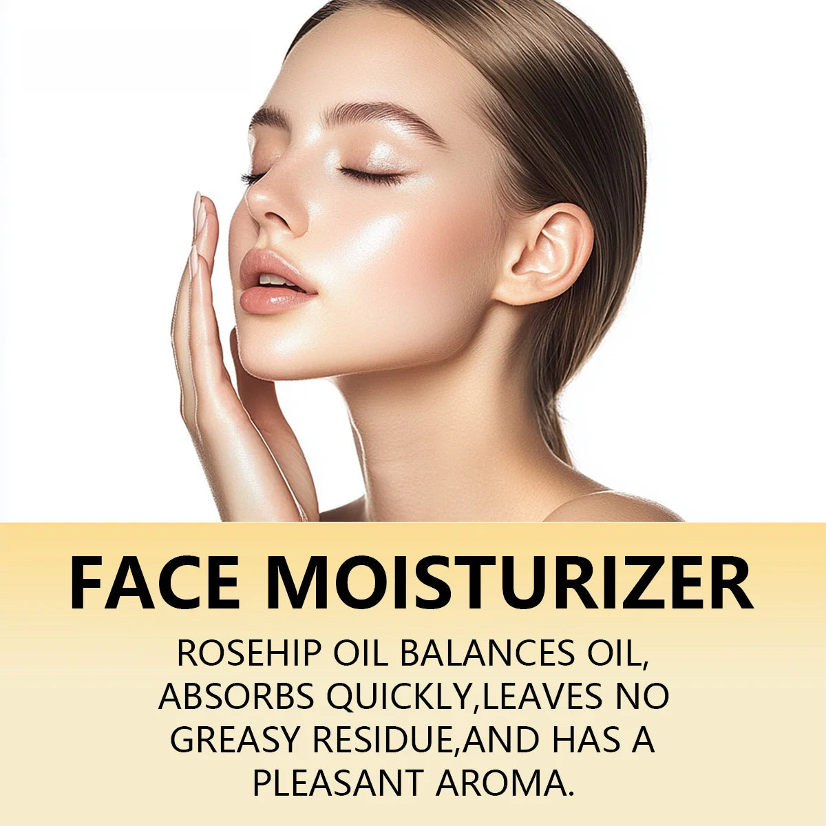Rose facial essential oil, body care, moisturizing, softening, hair care, massage essential oil