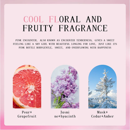 Premium Floral Fruity Perfume Women 50ml EDT 24H Long Lasting Romantic Scent Luxury Gift for Her Birthday Anniversary