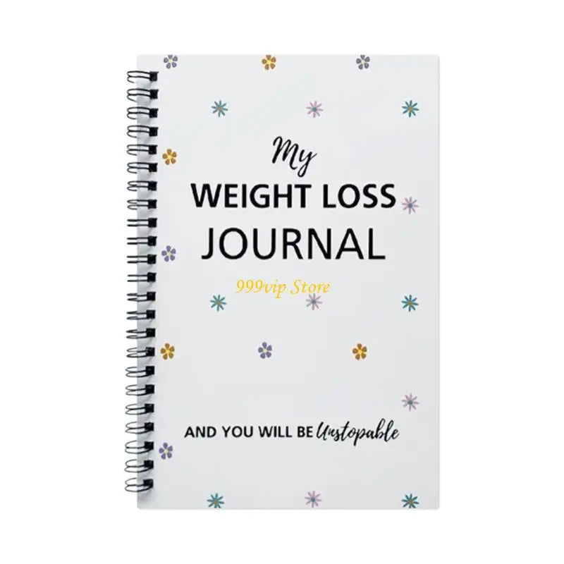C90C Weight Loss Journal Pounds Lost & Body Measurement Notebook Workout Scheduler Notebook for Workout Mood Sleep Tracking