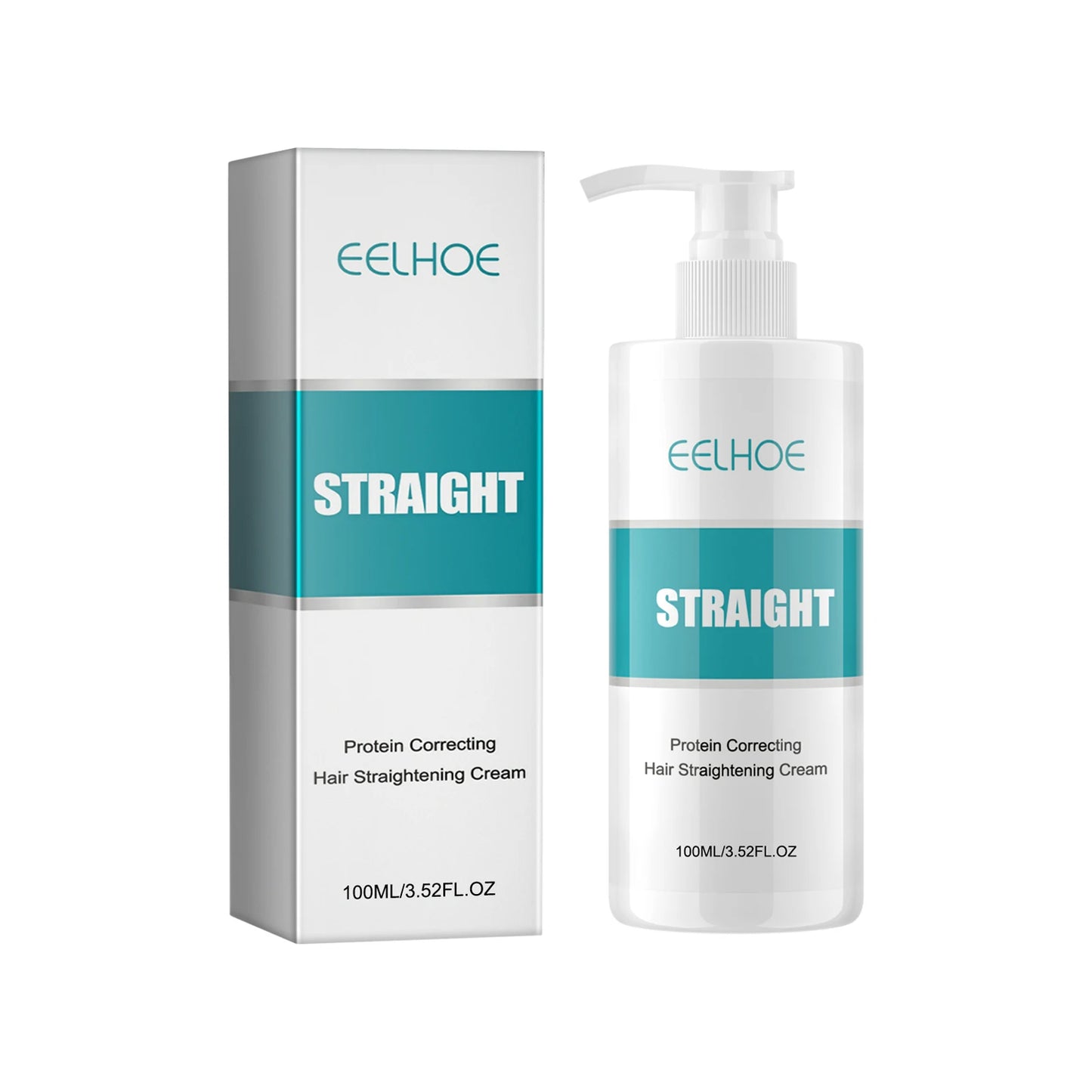 Keratin Hair Straightening Cream Hair Repair Conditioner Reduce Frizzy and Dry Hair Care Set Hair Salon Protein Correction Cream