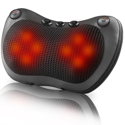 Massage pillow for back, neck and shoulders Electric roller massager