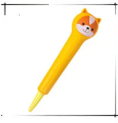 1 Pcs Lytwtw's Cartoon Cat Claw Paw Kawaii Cute School Supply Office Stationery Gel Pen Handles Creative sweet black cat lovely