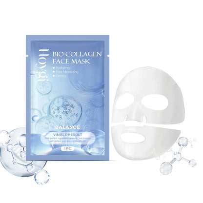 Collagen Facial Mask Anti Aging Reduce Fine Lines Wrinkle Removal Brightening Firming Hydrating Shrinking Pore Moisturizing Mask