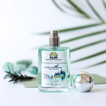 Men's Eau de Parfume 50ml Alcohol-Free Woody Fresh Long Lasting Fragrance Oil Cologne Gift Set for Him Vegan & Hypoallergenic