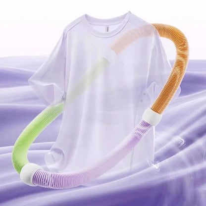 Soft Spring Sports Hoop Waist Trainer Slient Slimming Belly Weight Loss Circle Foldable Without Harm Weighted Exercise Hoops