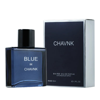 Eau De Parfum Vaporisateur Spray 50ML Blue Men's Prefume Fruity Note Man's Unique Mystery Calm and Successful Taste