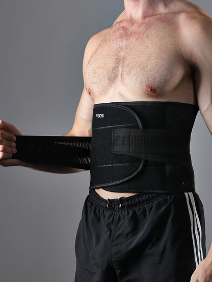 Men Women Waist Trainer Belt Waist Trimmer Weight Loss Workout Fitness Back Support