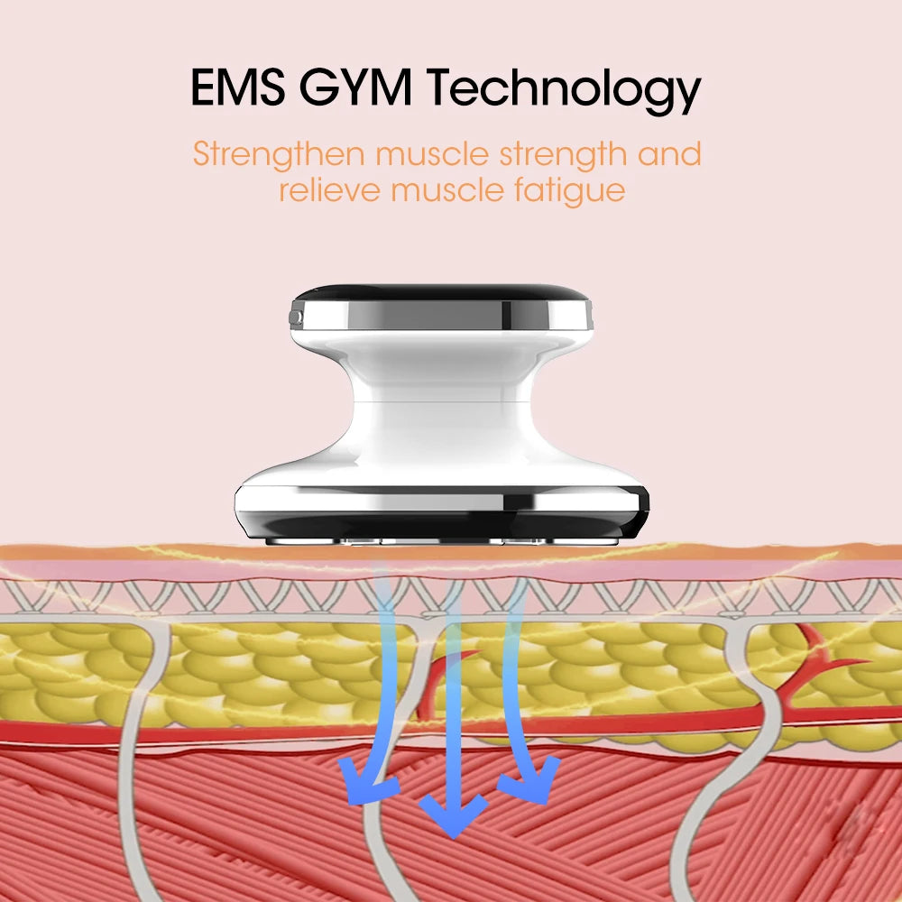 EMS & RF Slimming Weight Loss Lazy Artifact Full Body Thin Fat Burning Abdominal Massage Body Shaping Machine Beauty Instrument