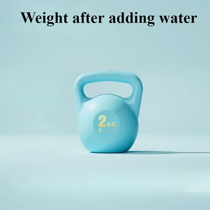 2-8KG Soft Water-filled Kettlebells Home Fitness Weight-bearing Kettlebell Sport Yoga Hip Deep Squat Weight Loss Exercise Equip