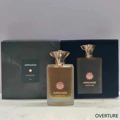 100ml Men Perfume Woody Aromatic Eau De Parfum Long Lasting Fresh Warm Rich Elegant Masculine Fragrance with Captivating Depth