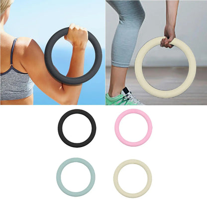 Weight Ring for Indoor and Outdoor Workout Equipment Kettlebell Weighted Circle 5lb for Yoga Exercise Pilates Strength Training