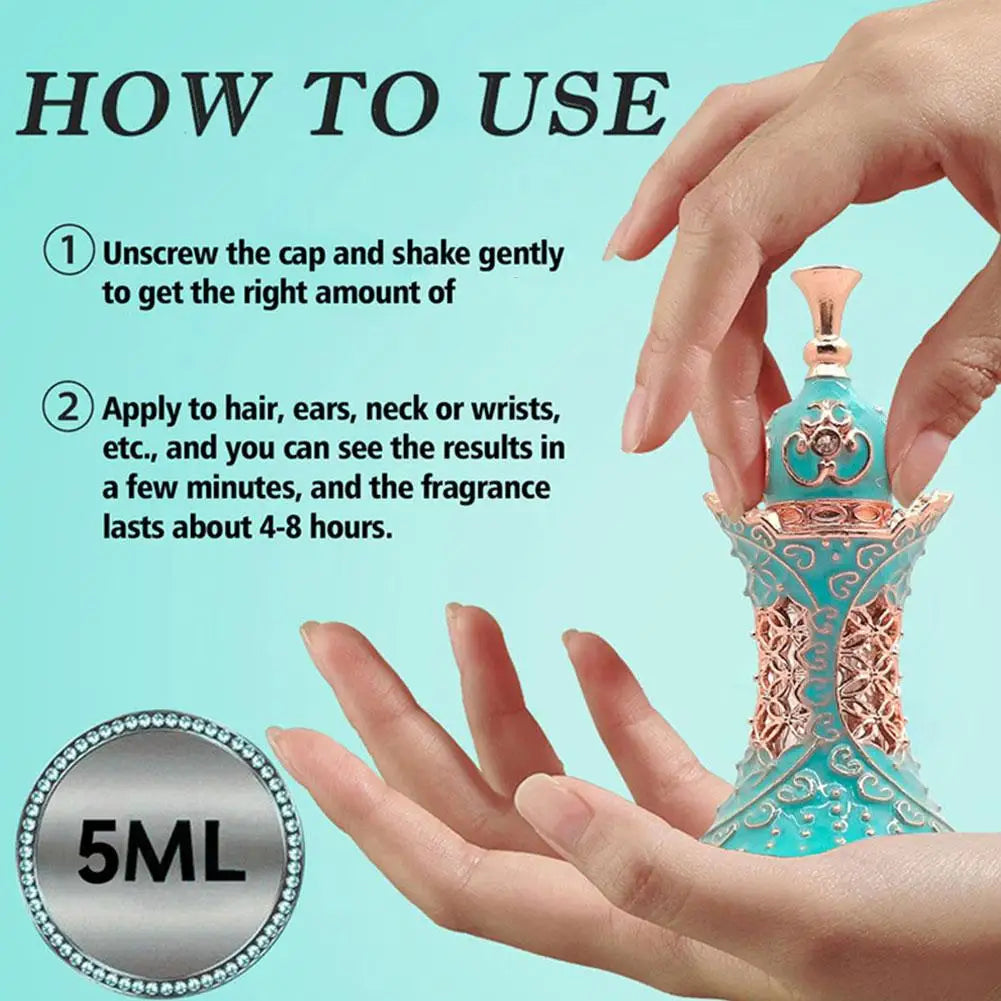 Portable Arabic Brand Luxury Perfume High Quality Original Charming Perfumes Fragrance Long Lasting Pheromones Women Men 5ml