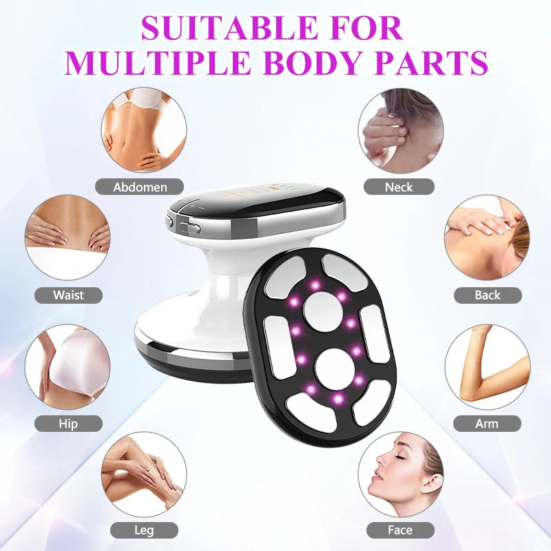 EMS Weight Loss Machine Slimming Fat Burner LED Phototherapy Equipment Body Weight Loss Fat Massager