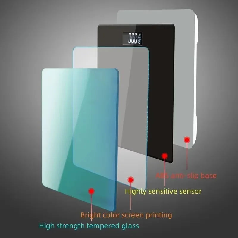 Weight scale electronic weighing smart body fat scale household precision charging small durable weight loss weighing scale