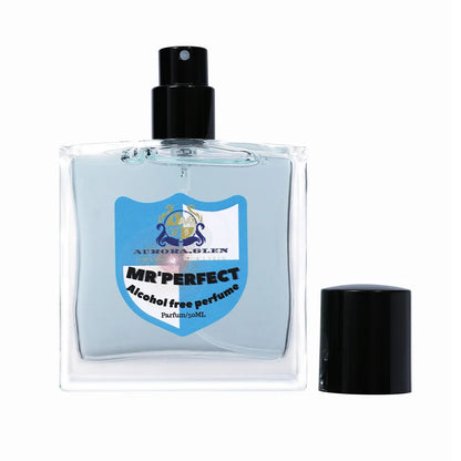 Alcohol-Free Fragrance Essential Oil Perfume for Men MR‘PERFECT Perfume, Modern Woody Oriental Scent for Women Men Long-Lasting