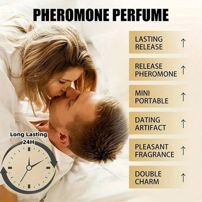 Pheromone Perfume for Women  Long Lasting Persistent Fragrance, Fresh, Mild, Portable Dating, Niche Atmosphere, Body Perfumes