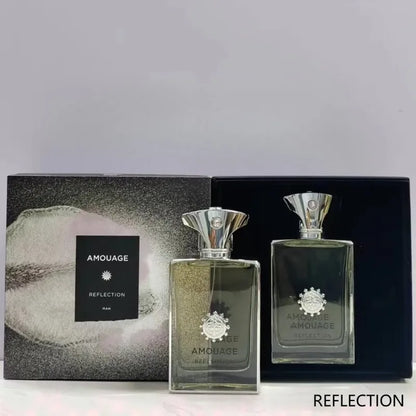 100ml Men Perfume Woody Aromatic Eau De Parfum Long Lasting Fresh Warm Rich Elegant Masculine Fragrance with Captivating Depth
