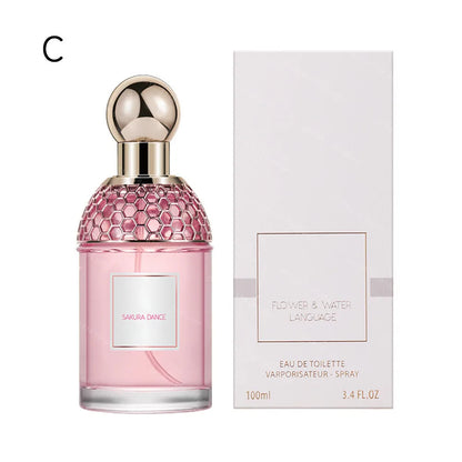 100Ml Brand Perfume Natural Fresh Women Perfumes Spray Lasting Floral Fruity Scent Fragrance Attractive Pheromone Daily Cologne