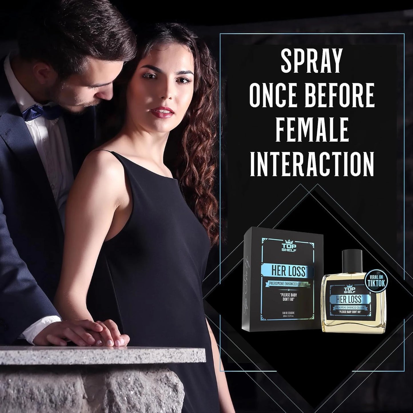 50ml Original Men's Pheromone Cologne Excellent Lasting Fruity Fragrance Spray Attraction Naturally Fresh Non-irritating Present