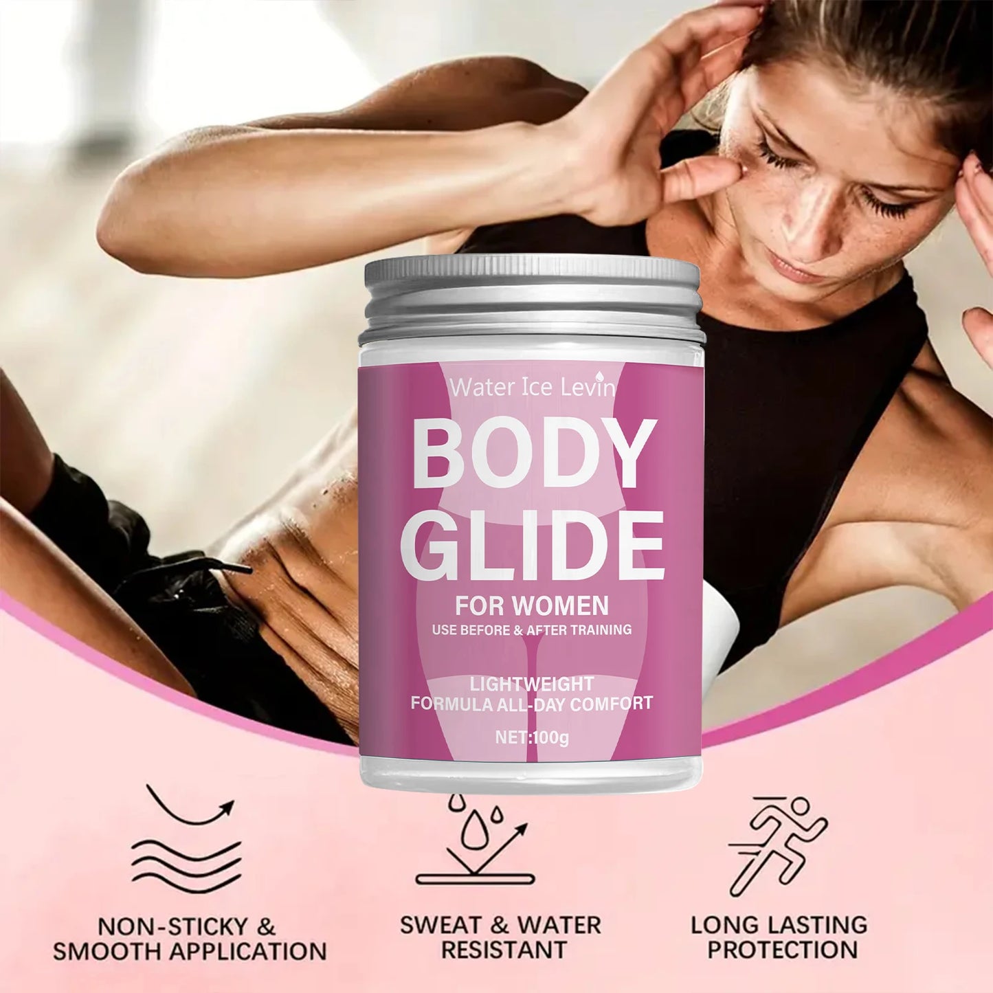 Body Cream, Moisturizing and Moisturizing, Containing Collagen Ingredients, Suitable for Private Parts, Suitable for Women, Sports Essentials