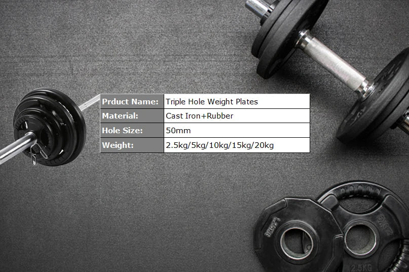 Fitness Weight Lifting Training Adjustable 20kg 50 Kg Weights Barbell Set