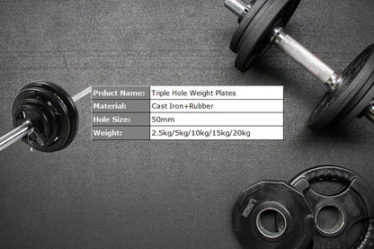 Fitness Weight Lifting Training Adjustable 20kg 50 Kg Weights Barbell Set