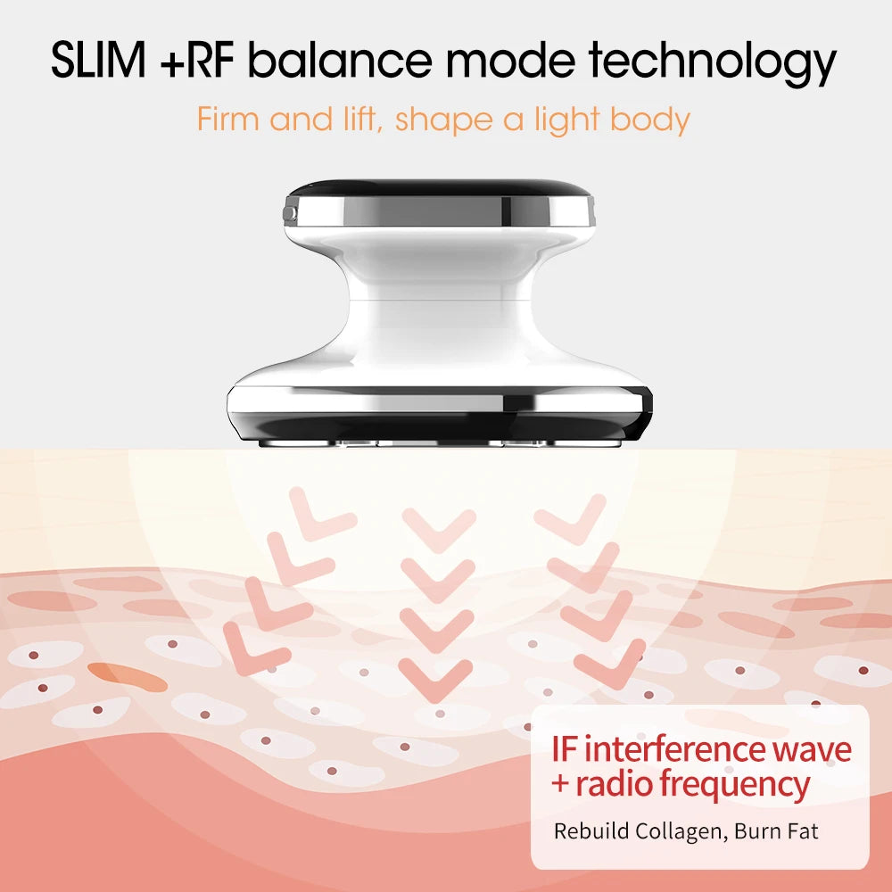 EMS & RF Slimming Weight Loss Lazy Artifact Full Body Thin Fat Burning Abdominal Massage Body Shaping Machine Beauty Instrument