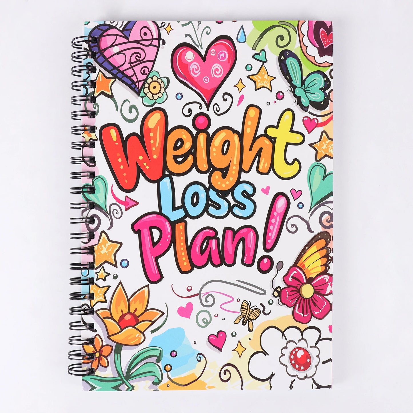Weight loss diary: weight loss plan, daily activity tracker, Exercise diary, diet tracking, and goal setting exercise plan for f