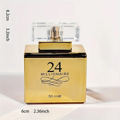 50ml/floral fragrance, unisex perfume, suitable for men and women dating, business, daily wear, holiday gifts