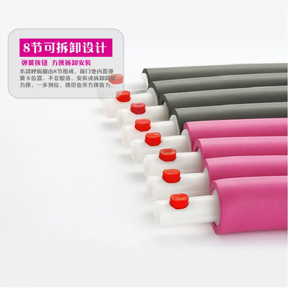 High Quality Hoola Hoop Female's Weight Loss Ring Adult Detachable Abdomen Fitnes Hoop Sponge